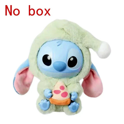 Stitchou Manger Quelque Chose Avant De Dormir Série Boîte Mystère Peluche Vinyle Jouets Mignons Poupée Réplique Sac Mystère Pendentif Décor Cadeau