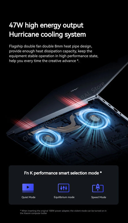 Original Xiaomi Redmi Book 16 2025 intel i5-13500H 32Go 1To Écran 16 pouces 2.5K 120Hz