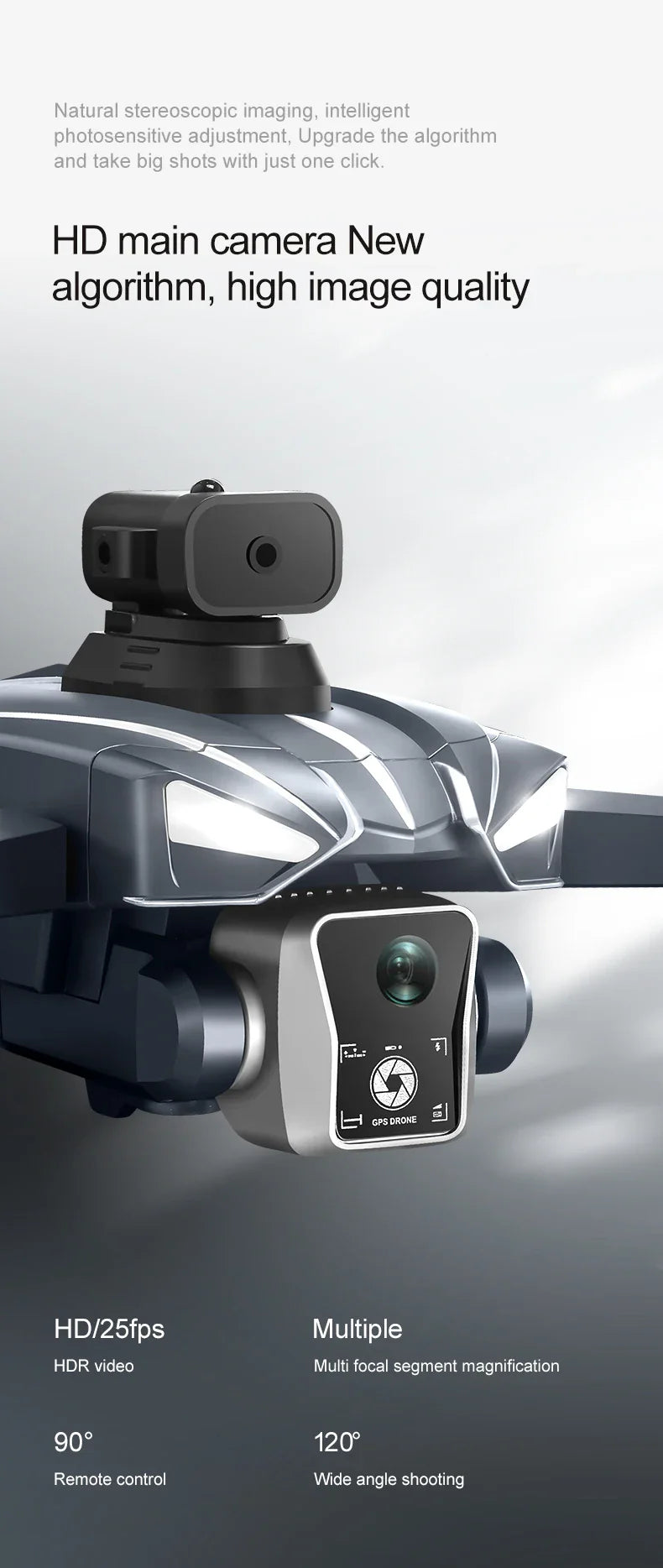 K18 Max RC Drone 8K double caméra sans brosse GPS 5G évitement d'obstacles pliable télécommande UAV grand écran quadrirotor VS K19