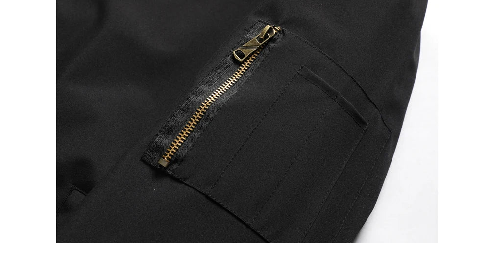 Autumn Winter Men's Warm Bomber Jacket Outdoor Man Thick Windbreaker Hiking Hooded Coats Men Thermal Sports Zipper Parkas Jacket