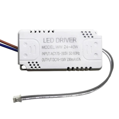 Pilote LED 230mA 8-24w 24-40w 40-60w 60-80w 80-120w 100-150w, pilote à courant Constant, unité d'alimentation, transformateur LED