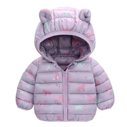 Manteaux d'automne pour filles, doudounes chaudes pour bébés, vestes à capuche, vêtements d'extérieur pour enfants, manteaux à la mode pour garçons, vêtements mignons 1-5 ans