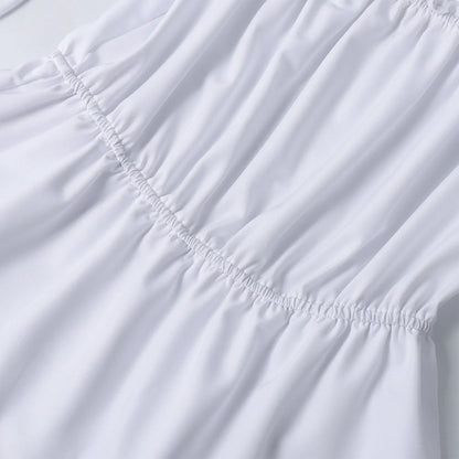 Women's Renaissance Ruffle Blouses, Ruched Sleeve Pleated Blouse, Off Shoulder Boat Neck Medieval Shirt, Victorian Shirt