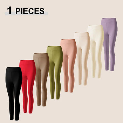 Women's Winter Thermal Underwear, Seamless, Ultra-thin, Single Layer, Shaping, Long Johns, Sexy Ladies Lingerie, L-XL
