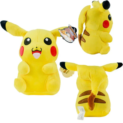 2025@@@@10PCS 20cm Pokemon Stuffed Plush Toys Kawaii Pikachu  Anime Doll Kids Birthday Kawaii Cute Soft Children Stuffed Plush
