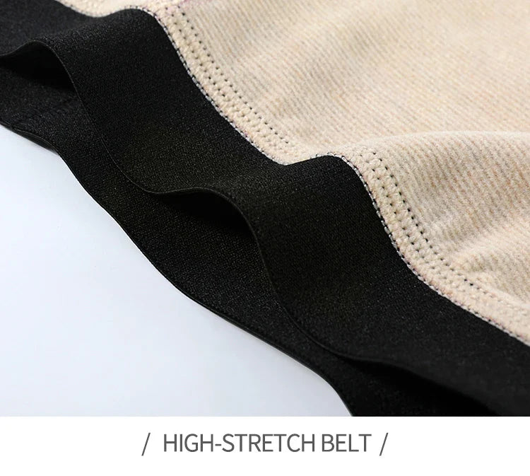 Leggings épais doublés de polaire pour femmes, vêtements intérieurs moulants pour l'automne et l'hiver, pantalons chauds sans couture en laine et soie de mûrier pour femmes