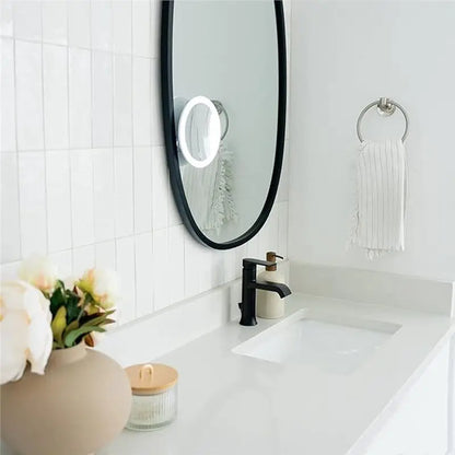 Support de Table Led Portable, miroir grossissant de poche pliable 30X avec miroir de maquillage léger avec lumières pour voyage