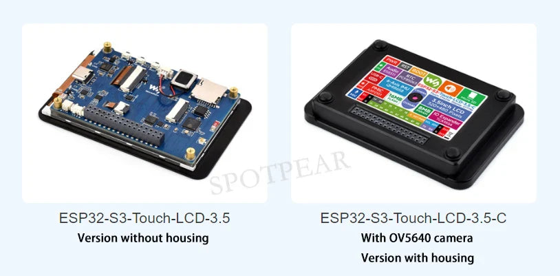ESP32-S3 Development Board 3.5inch LCD Touch Screen Display  N16R8  AI Voice Chat Robot BOX 6-Axis /Camera /SD