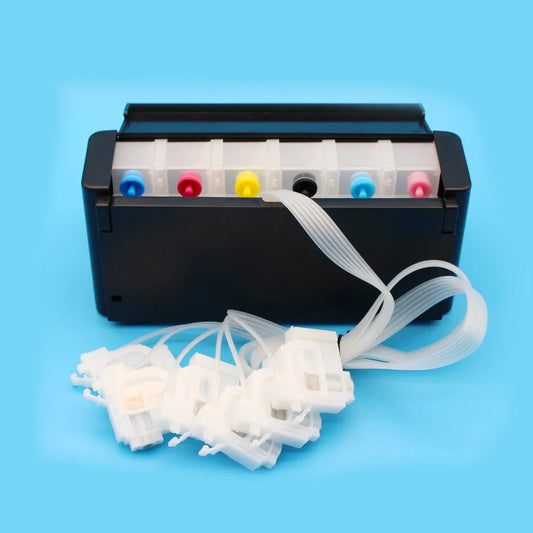 Système d'alimentation en encre continue CISS 6 couleurs L800 L1800 pour imprimantes Epson L800 L801 L805 L810 L850 L1300
