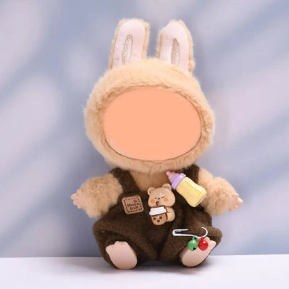 Doll Clothes For Labubu 6.7 Inches (17 Cm) Outfit And Accessories，Feminine Outfits For Labubu （Just Clothes ）