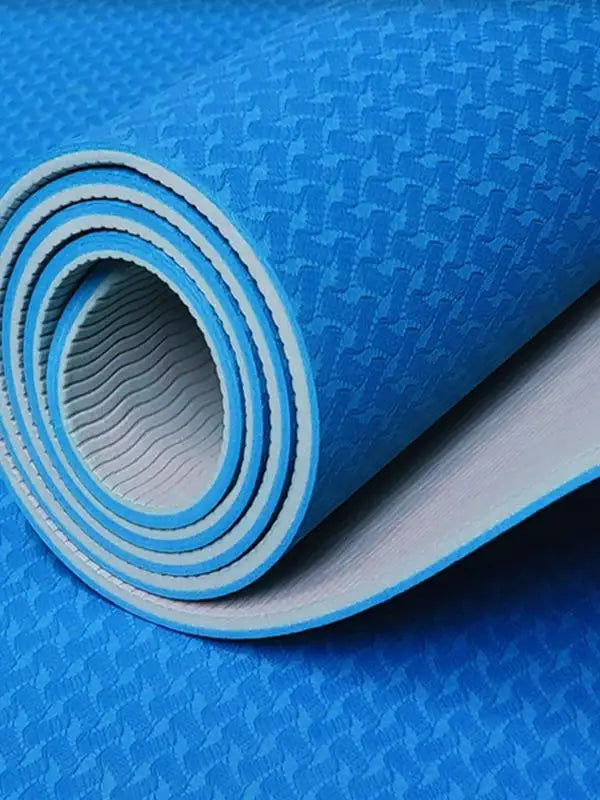 Thi Wide Long TPE Yoga Mat for Men And Women Fitn Dance Anti-Slip Home Use Slightly Defective Exercise Equipment