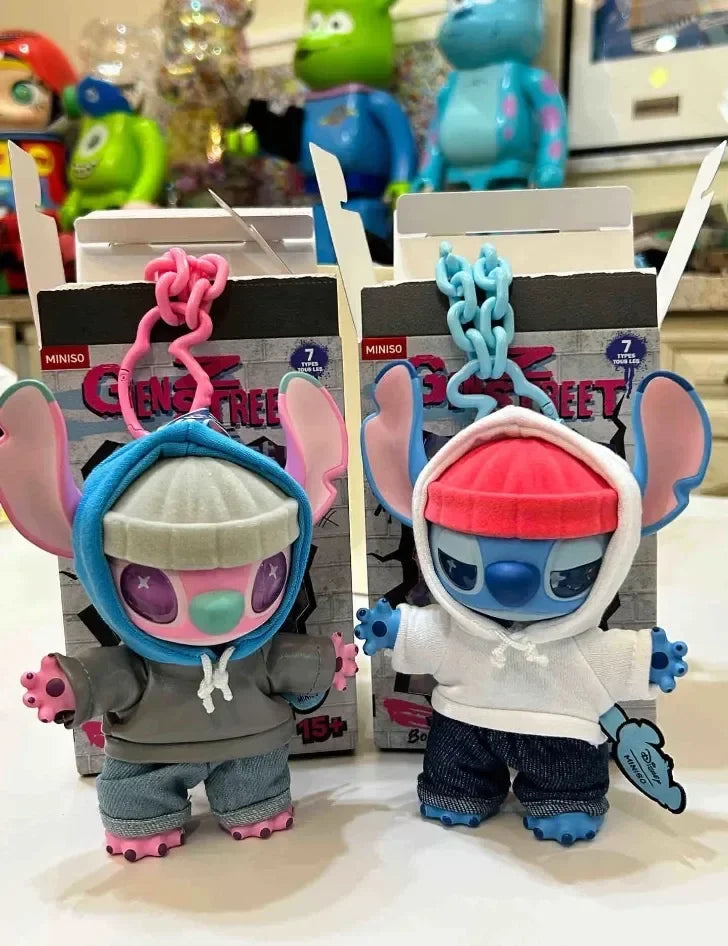 Stitch Gen Z Street Series Boîte Mystère Vinyle Poupées Mode Mignonnes Cadeaux d'Anniversaire