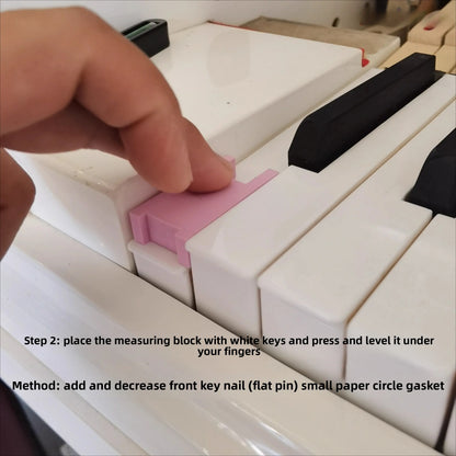 Instrument de nivellement de touches universelles pour Piano, outil d'entretien de haute précision et de réglage du piano