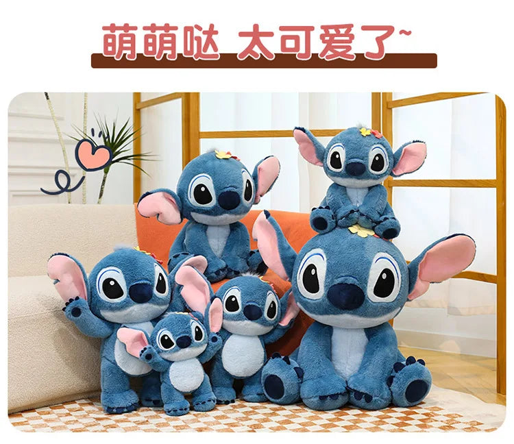 Interstellar Baby Stitch Plush Toy Cute Plush Doll Cartoon Stitch Pillow Home Decoration Children's Holiday Gift