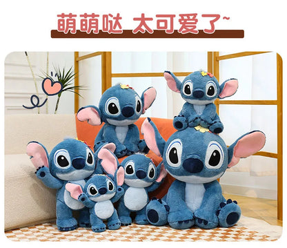 Interstellar Baby Stitch Plush Toy Cute Plush Doll Cartoon Stitch Pillow Home Decoration Children's Holiday Gift
