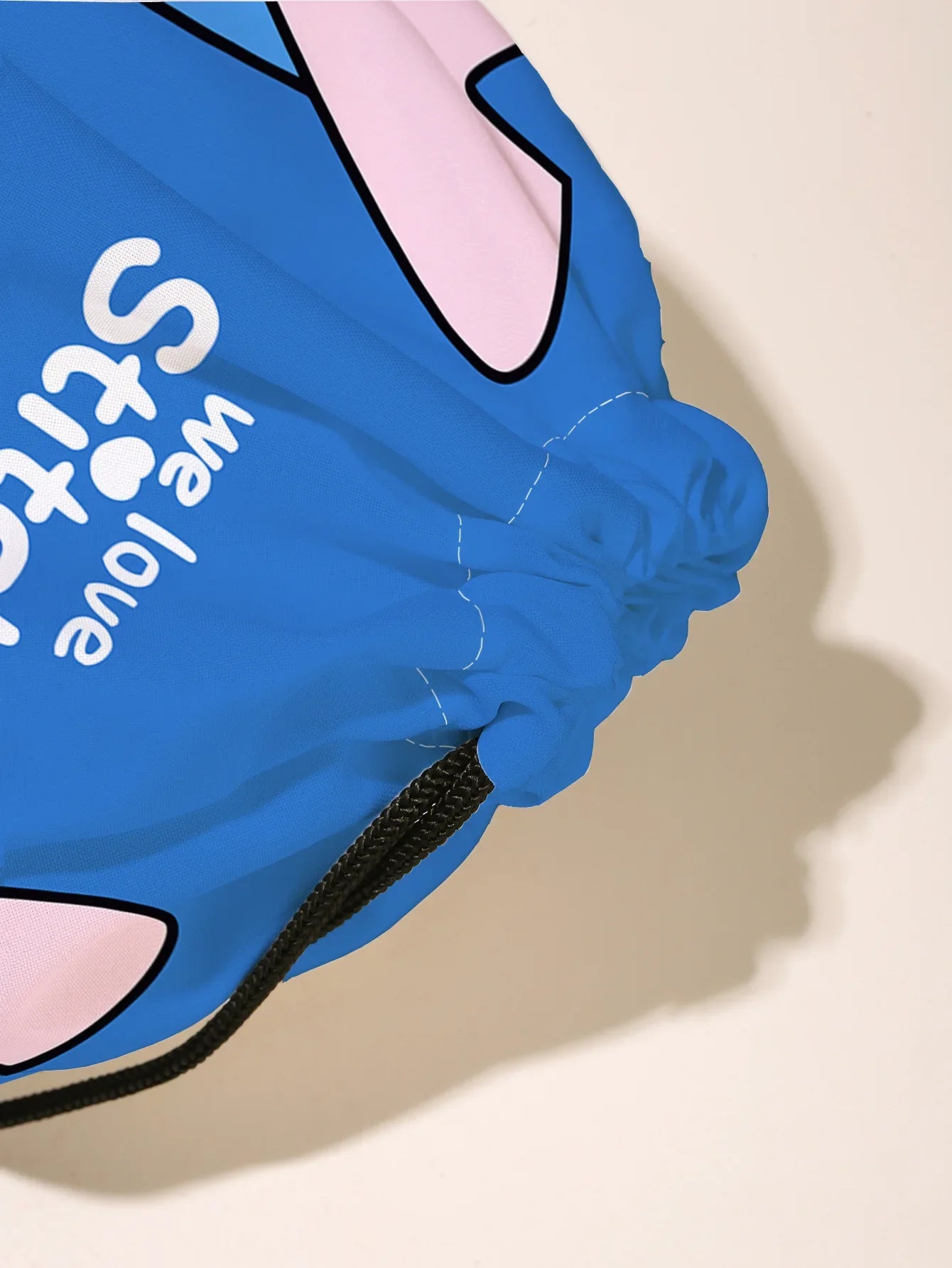 Stitch Drawstring Bags Children Backpack Anime Travel Storage Bag Kids Boys Girls Casual Swim Portable Backpack Christmare Gifts