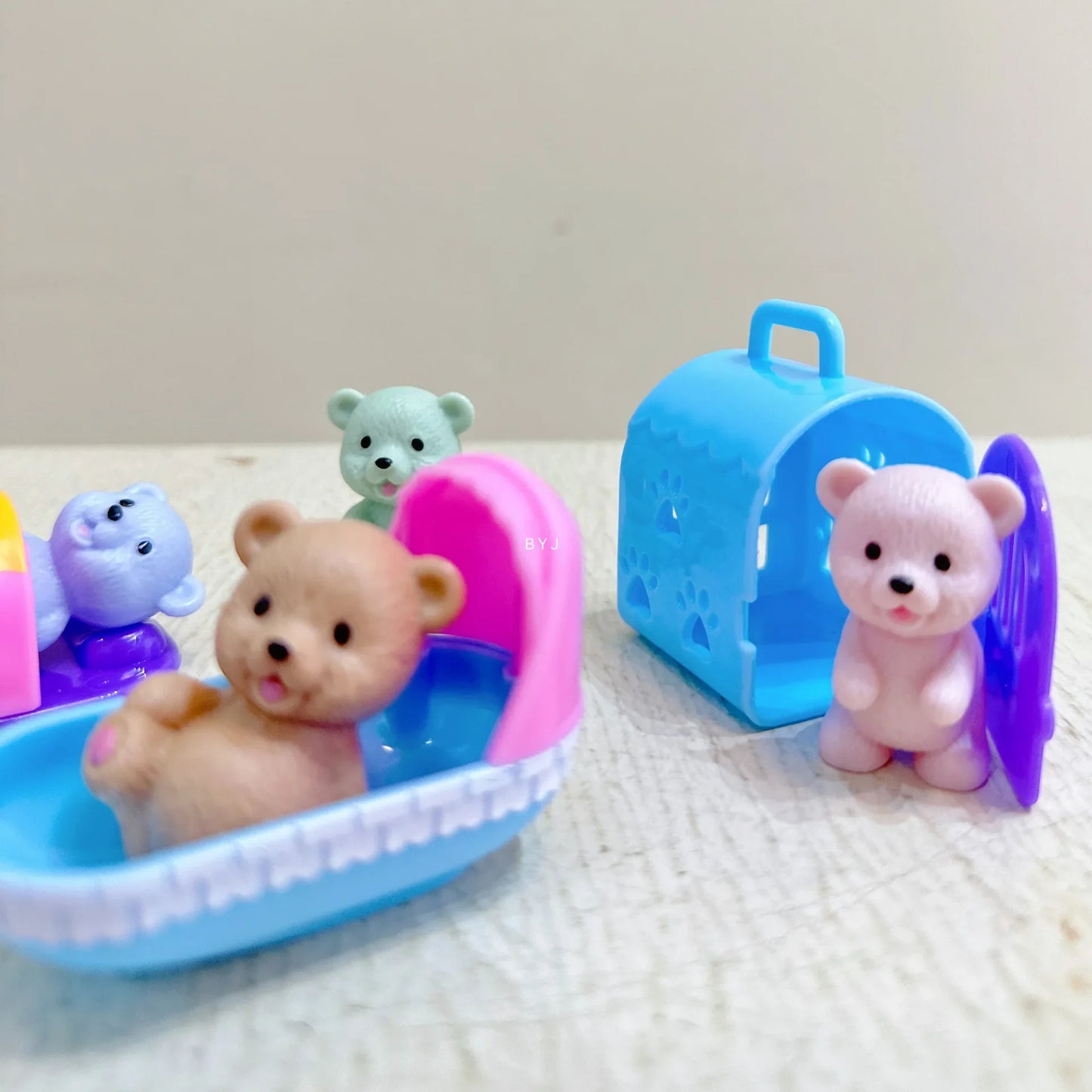 Maison de jeu pour enfants, jouets pour animaux de compagnie, ours en peluche, salles de bains pour animaux de compagnie, jouets familiaux, jouets de scène pour petites filles, cadeaux pour enfants