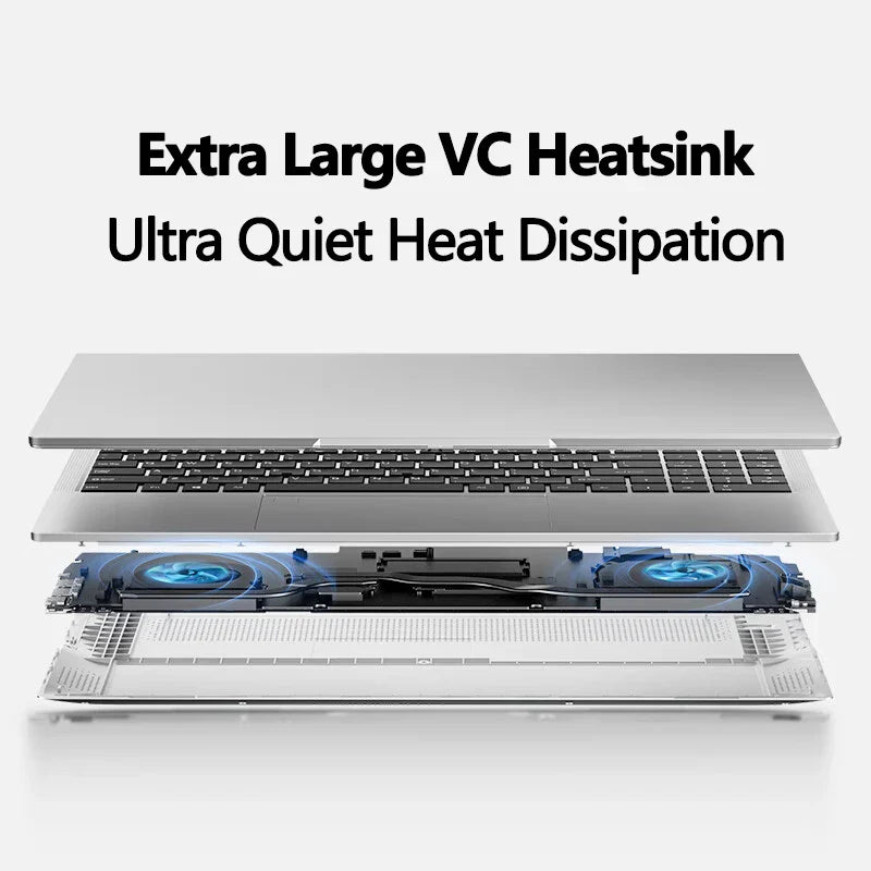 Gaming Laptop 16 Inch Intel Core I9-11900H 32 GB RAM 2TB SSD Fingerprint Unlock 8 Cores 16 Threads Wifi6 HD Camera DDR4 Computer