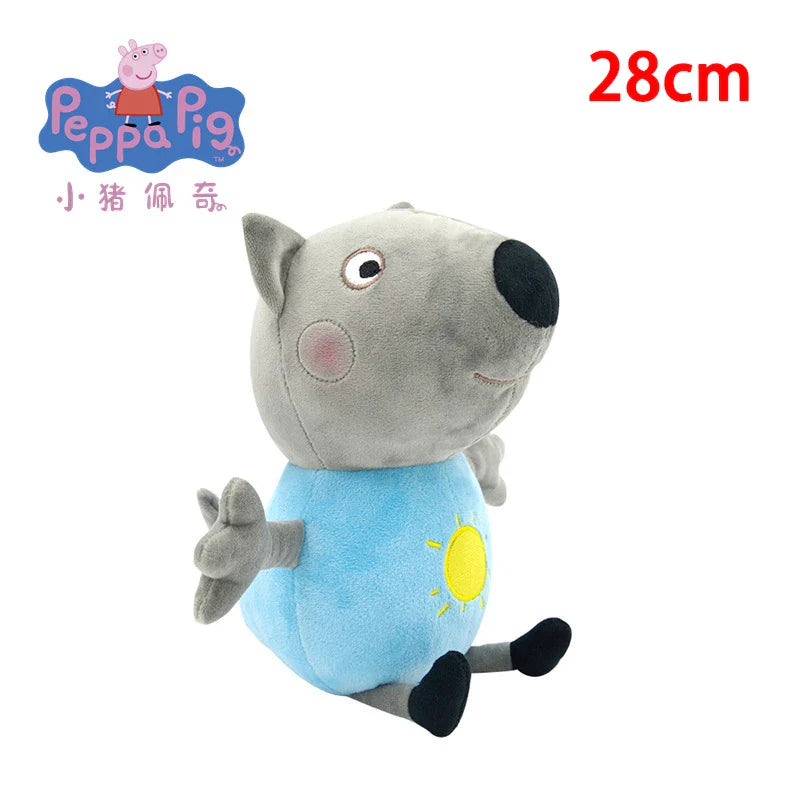 28Cm Peppa Pig Plush Toy Peppa Forever Friends Bigger Edmund Elephant Pedro Pony Suzy Sheep Zoe Zebra Room Kids Birthday Gift