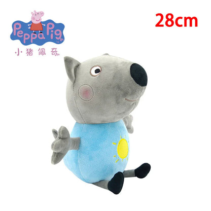 28Cm Peppa Pig Plush Toy Peppa Forever Friends Bigger Edmund Elephant Pedro Pony Suzy Sheep Zoe Zebra Room Kids Birthday Gift