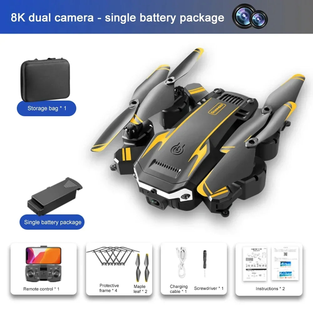 Drone G6 Pro 5G GPS moteur sans balais professionnel 8K HD photographie aérienne évitement d'obstacles UAV hélicoptère à quatre rotors jouets
