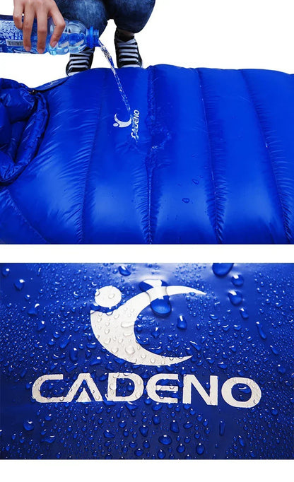 Outdoor Camping White Duck Down Sleeping Bag Ultralight Winter Autumn Adult Sleeping Bag Suitable for Travel Hiking Camping