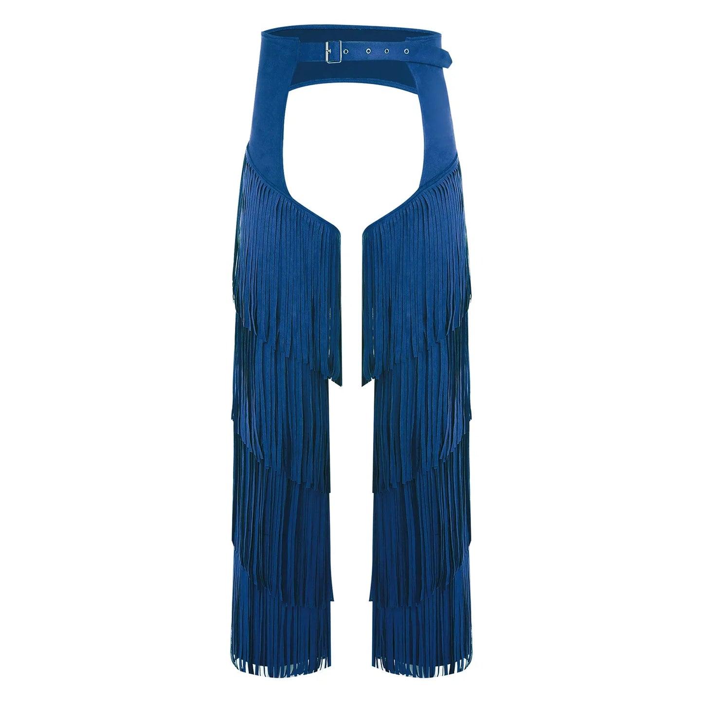 Pantalon Long en flanelle pour femmes, avec pompon latéral, taille, entrejambe ouvert, vélo, équitation, Cowgirl, Costume Cospaly d'halloween
