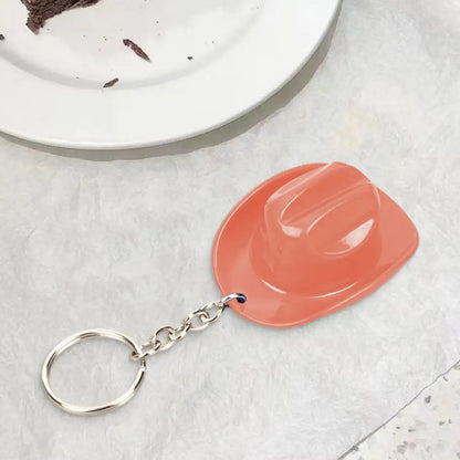 Chapeau de Cowboy ouvre-bouteille porte-clés rustique casquette occidentale porte-clés ouvre-bière double fonction porte-clés Cowgirl thème fête faveur