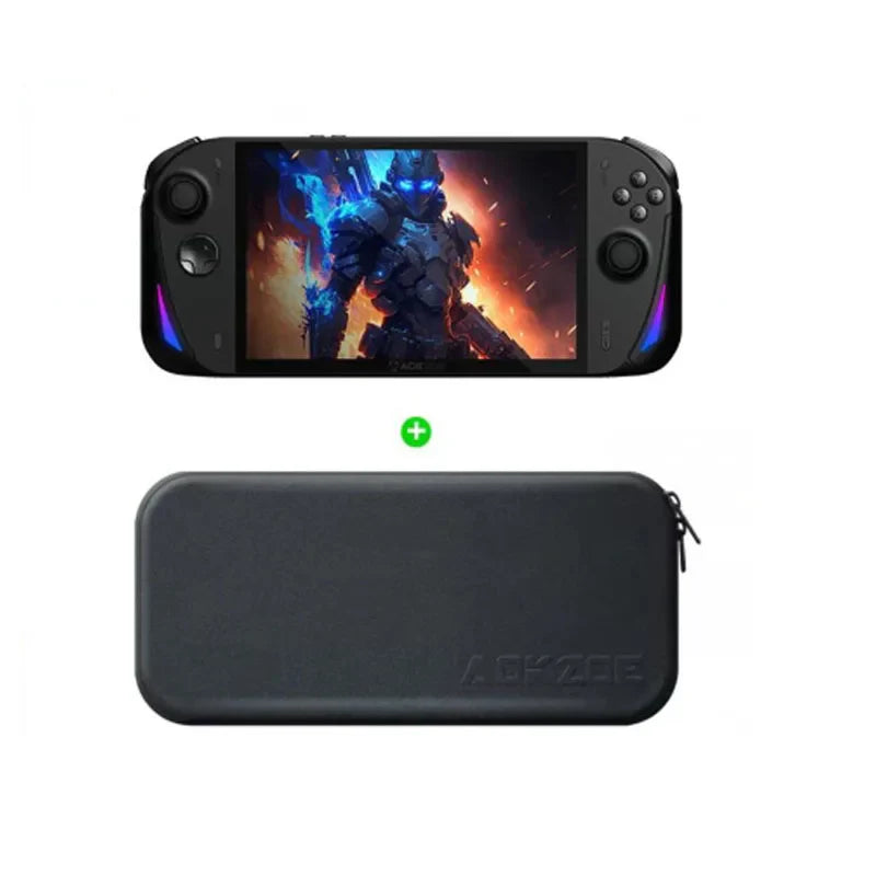 AOKZOE A1X AMD AI 9 HX 370 PC Game Console 8 Inch Native Landscape Screen Windows Handheld Laptops VRR 72.7Wh For Steam 3A Game