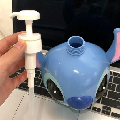 1pc Styling Lotion Bottle Stitch Separate Bottle 1100ml Big Head Shape Press Bottle Big Empty Bottle Shower Sel Shampoo Bottle b