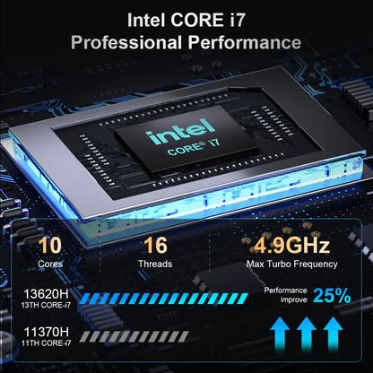 Laptops 16" 2.5K 165Hz Intel Core i9-12900HK WiFi 6 32GB RAM  1TB SSD Laptop Windows 11 Notebook Office Computer