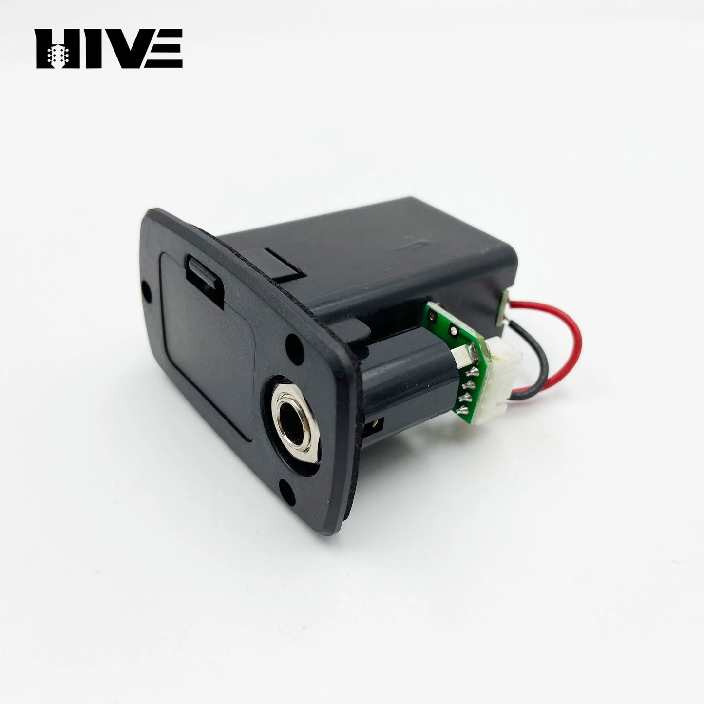 9V Guitar Active Pickup Battery Compartment, 9V Battery Holder, LC-5 Guitar Pickup Battery Cover, 3.5mm 6.35 Single Hole TRS Jack