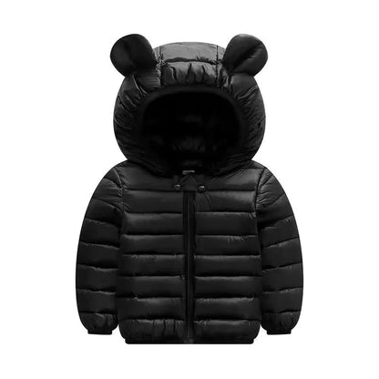 Enfants Garçons Bébé Vestes Légères à Capuche en Duvet Vêtements d'Extérieur Chauds Automne Enfants Filles Manteaux Imprimé Dinosaure Dessin Animé Vêtements Décontractés