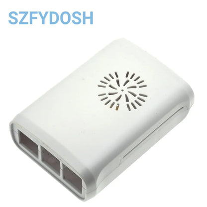 Coque ABS pour Raspberry Pi 2 3 B, noire/blanche/transparente