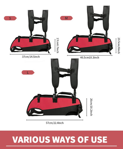 Sac à dos de voyage pour animaux de compagnie (3 tailles), porte-épaule, randonnée en plein air, marche, Durable et confortable, en tissu Oxford, pour chien/chat