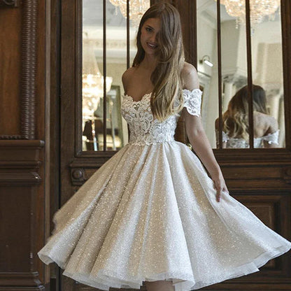 Ruhair Exquisite Ball Gown Wedding Dresses Appliques Lace Square Collar Full Sleeves Draped Robe De Mariée Engagement Plus