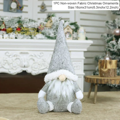 Faceless Christmas Decorations for Home, Christmas Tree Ornament, Merry Butter, New Year Gifts, 2024, 2025