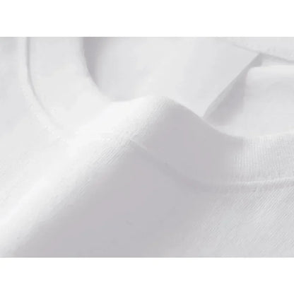 T-shirt femme à motif « Touche-moi et je te mords » - Design doux, ample, inspiré de l'anime, manches courtes décontracté