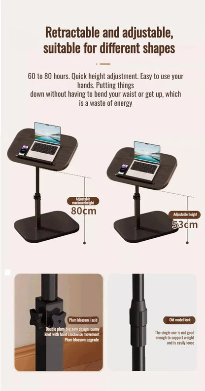 Dortoir Table de chevet ménage pliable Mobile ascenseur ordinateur bureau Portable salon table d'appoint chambre paresseux ordinateur Portable bureau