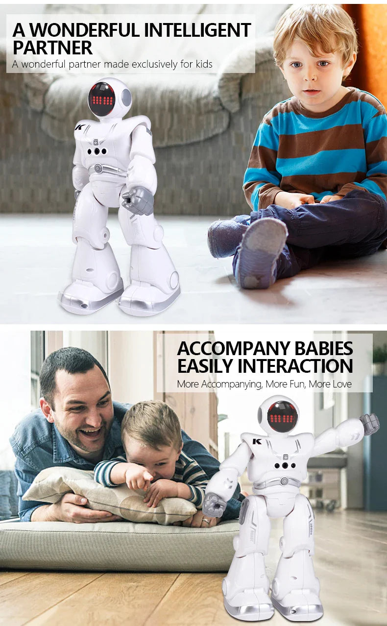 JJRC-Robot R18 avec pigments rc, présentation automatique, robot intelligent rc, capteur de geste, robots intelligents, jouets pour enfants, cadeau