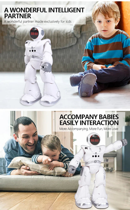 JJRC-Robot R18 avec pigments rc, présentation automatique, robot intelligent rc, capteur de geste, robots intelligents, jouets pour enfants, cadeau