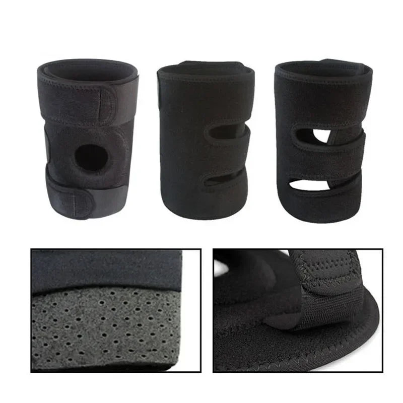 1PC genouillère orthopédique genouillère soutien douleur articulaire Relif rotule protecteur réglable Sport genouillère garde ménisque Ligament