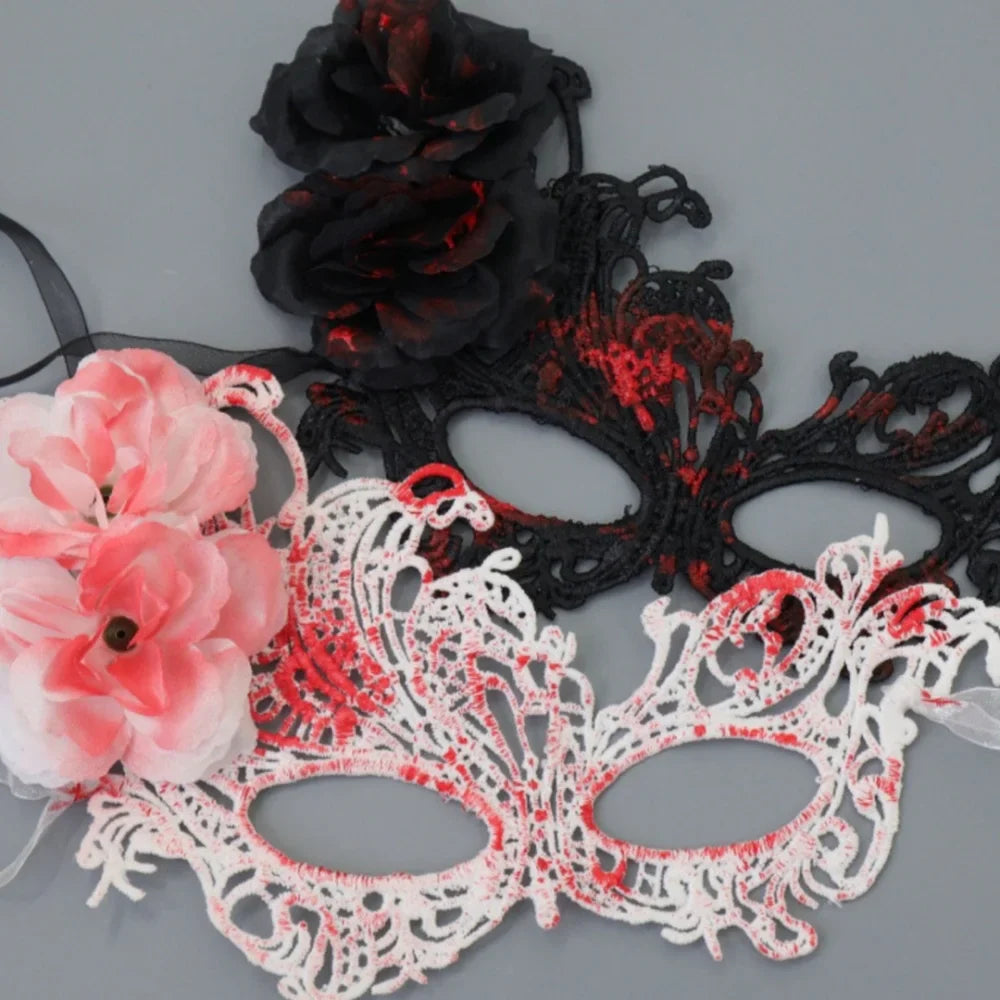 Masque de mascarade, ensemble de masques de Costume délicats, demi-visage en dentelle, élégant pour Costume de danse, concours de jeu de rôle pour événement