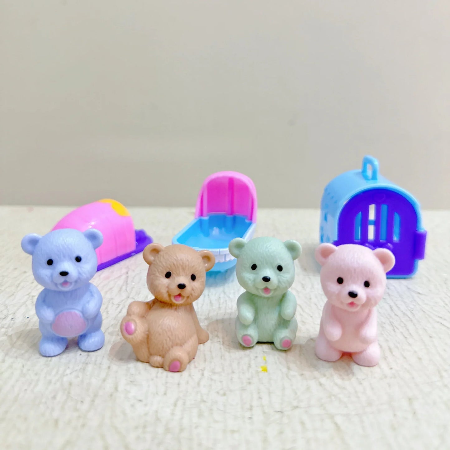 Maison de jeu pour enfants, jouets pour animaux de compagnie, ours en peluche, salles de bains pour animaux de compagnie, jouets familiaux, jouets de scène pour petites filles, cadeaux pour enfants