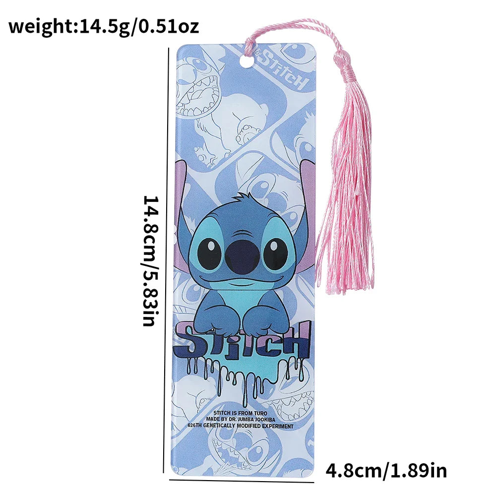 Marque-pages en acrylique mignons, accessoires de lecture pour amateurs de livres, marque-pages d'animation, cadeaux pour femmes