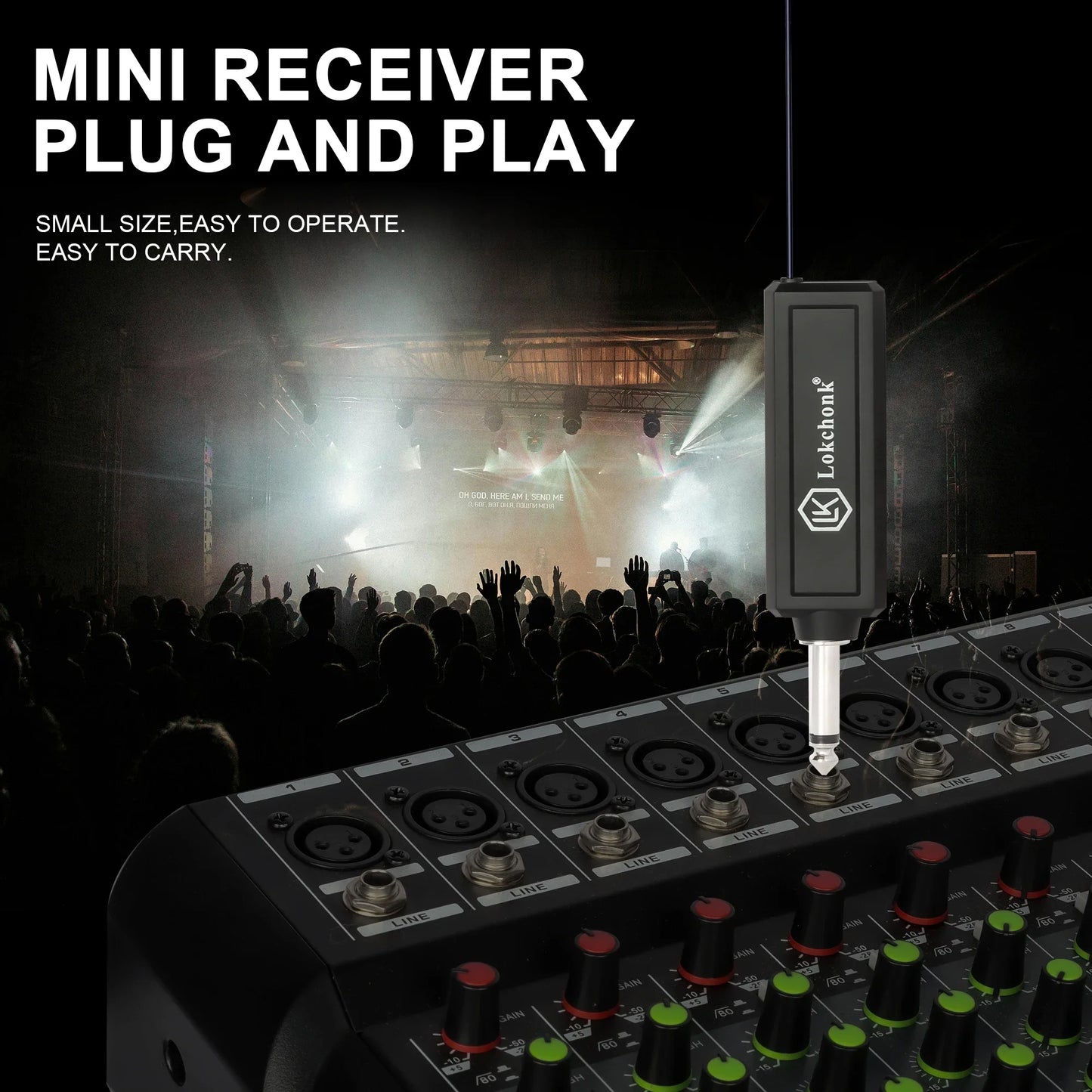 Fixed Frequency Wireless Microphone Handheld Mic for Karaoke Singing Stage Performance Home Use Stable Signal Professional Sound