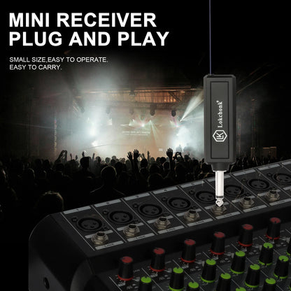 Fixed Frequency Wireless Microphone Handheld Mic for Karaoke Singing Stage Performance Home Use Stable Signal Professional Sound