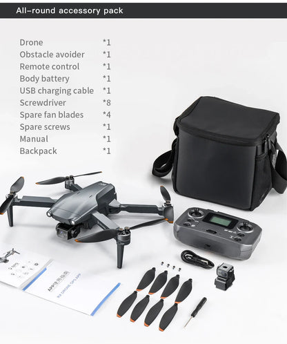 Drone GPS L600 PRO MAX/PRO, caméra HD professionnelle 4K, cardan 3 axes 5G FPV, sans balais, en option, pour éviter les obstacles, quadrirotor