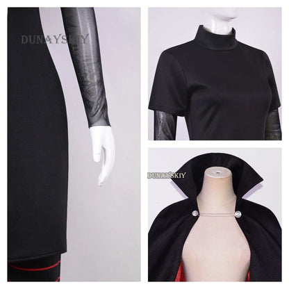 Dracula Mavis Cosplay Costumes With Wig Hootel Transylvania Role Play Halloween Carnival Party Outfit For Children Women Girls