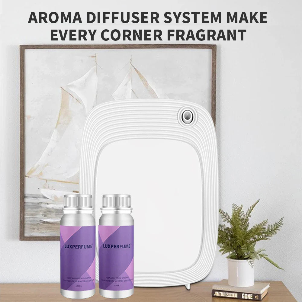 Diffuseur d'huiles essentielles 100 ml, Collection hôtel, Huile aromatique, Désodorisant pour voiture, Parfum, Humidificateur pour la maison et le bureau